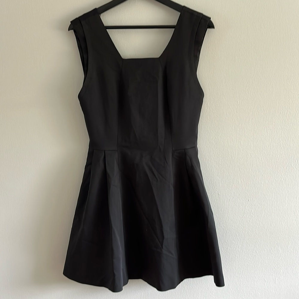 Zara Black Sleeveless Dress Sz M